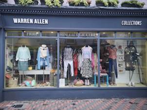 Warren Allen Shopfront